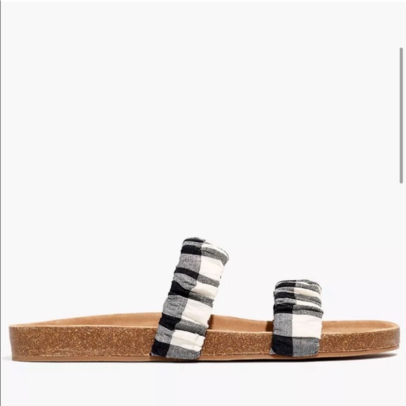 Madewell gingham sandals size 8 - Picture 2 of 5